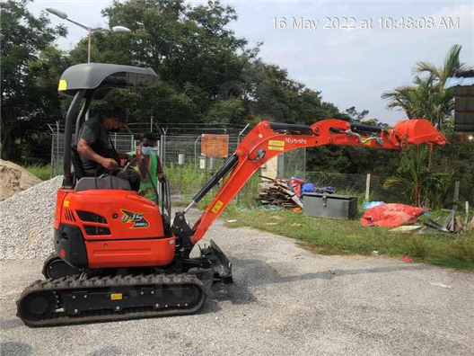 Kubota Mini Excavator 1.5 Ton