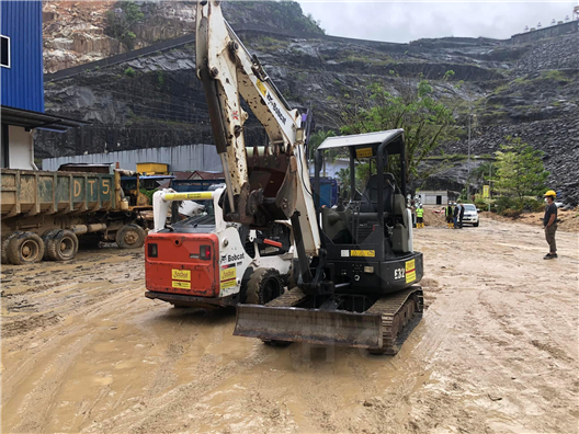 Bobcat Skid Steer Loader S650 & S530 and Mini Excavator  3.2 Ton