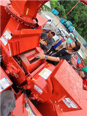 Morbark Woodchipper Eeger Beever 1415